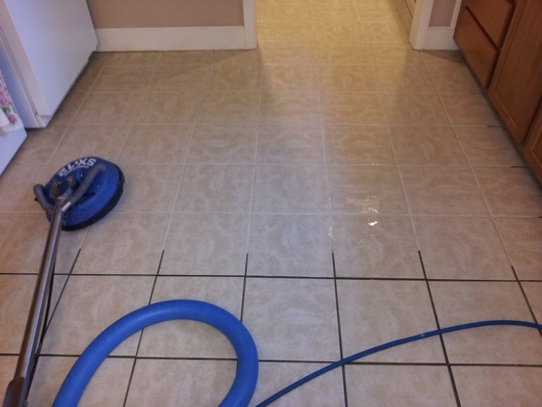 The Tile and Grout Cleaning Process
